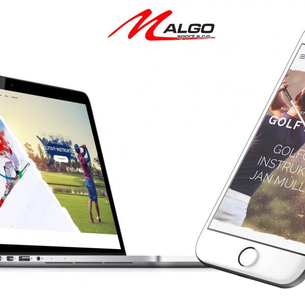 M-Algo web design