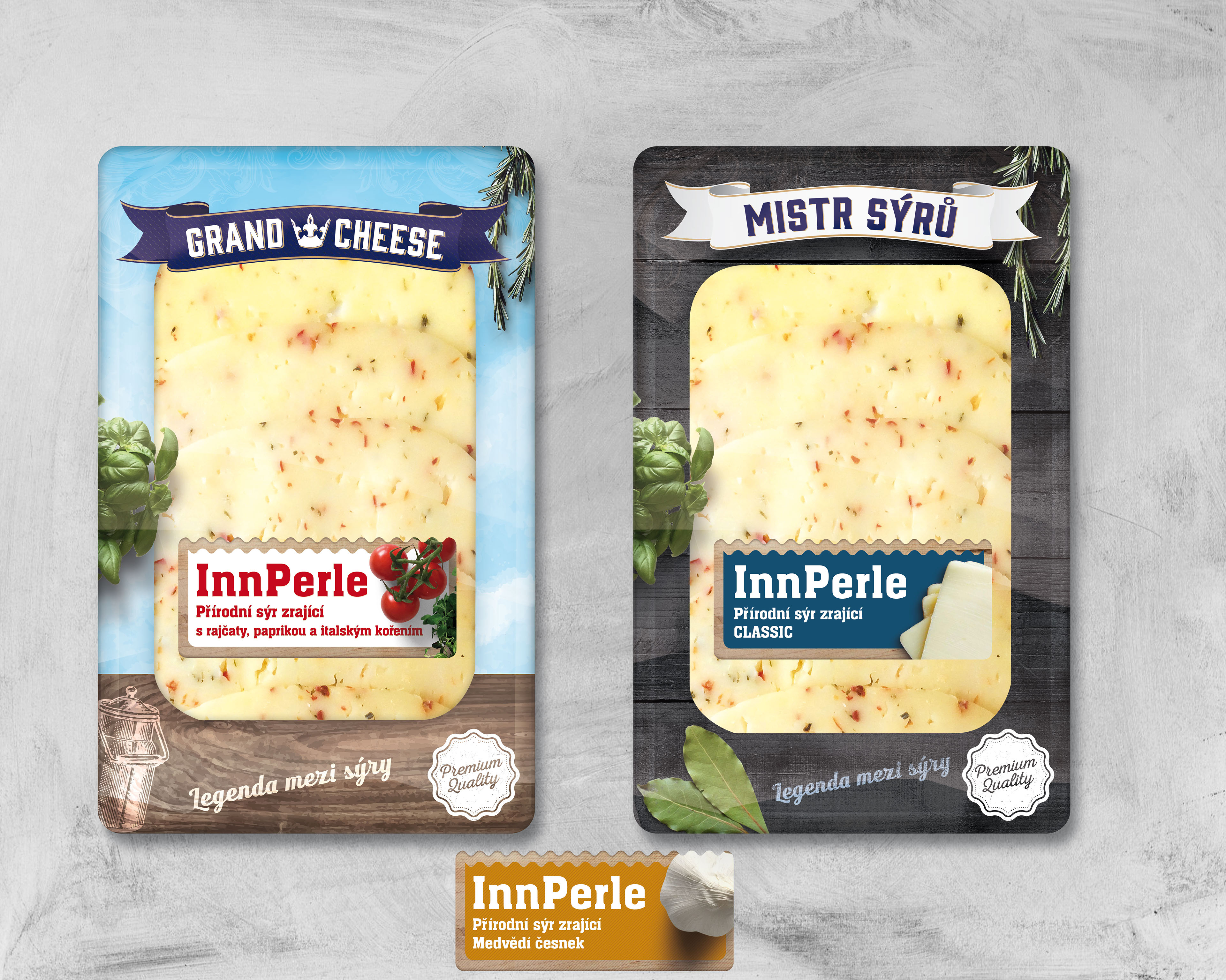 Packaging for New Cheese Brand