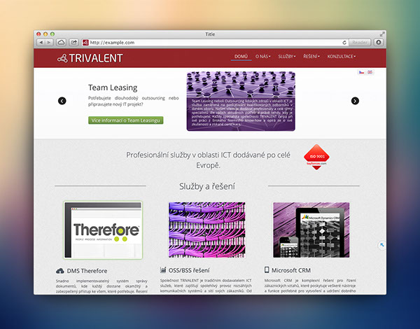 Trivalent complete responsive web design