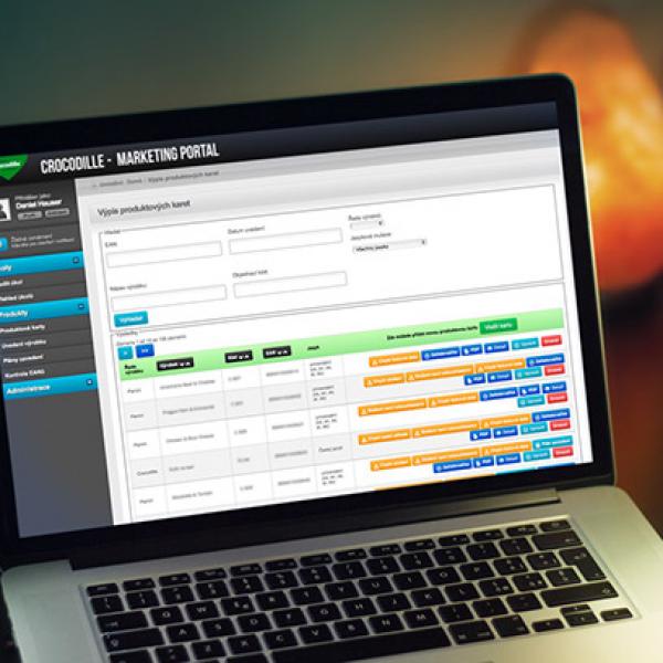 Crocodille - Marketing Portal