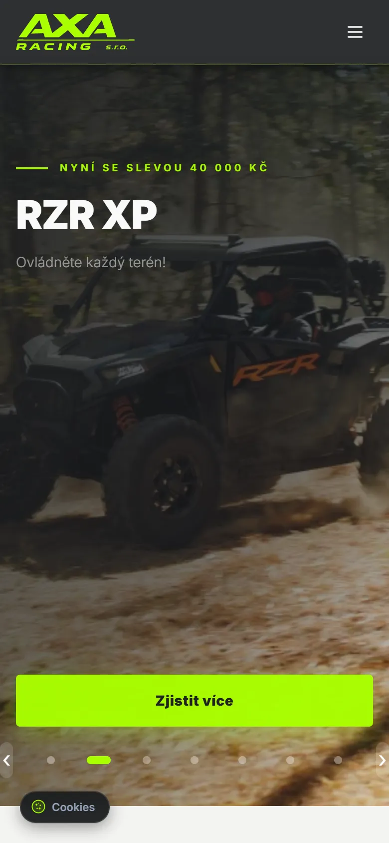 AXA Racing, mobilní verze